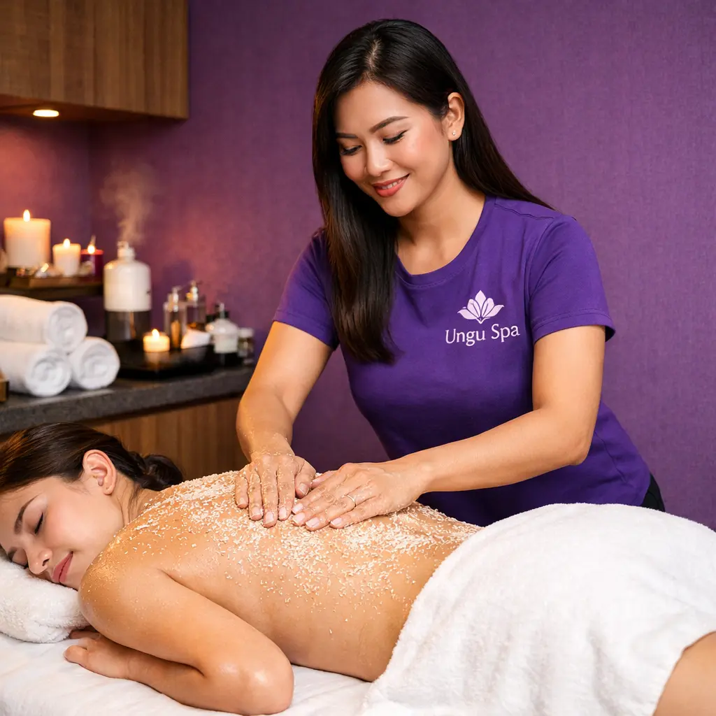 Paket spa dan lulur Ungu Spa