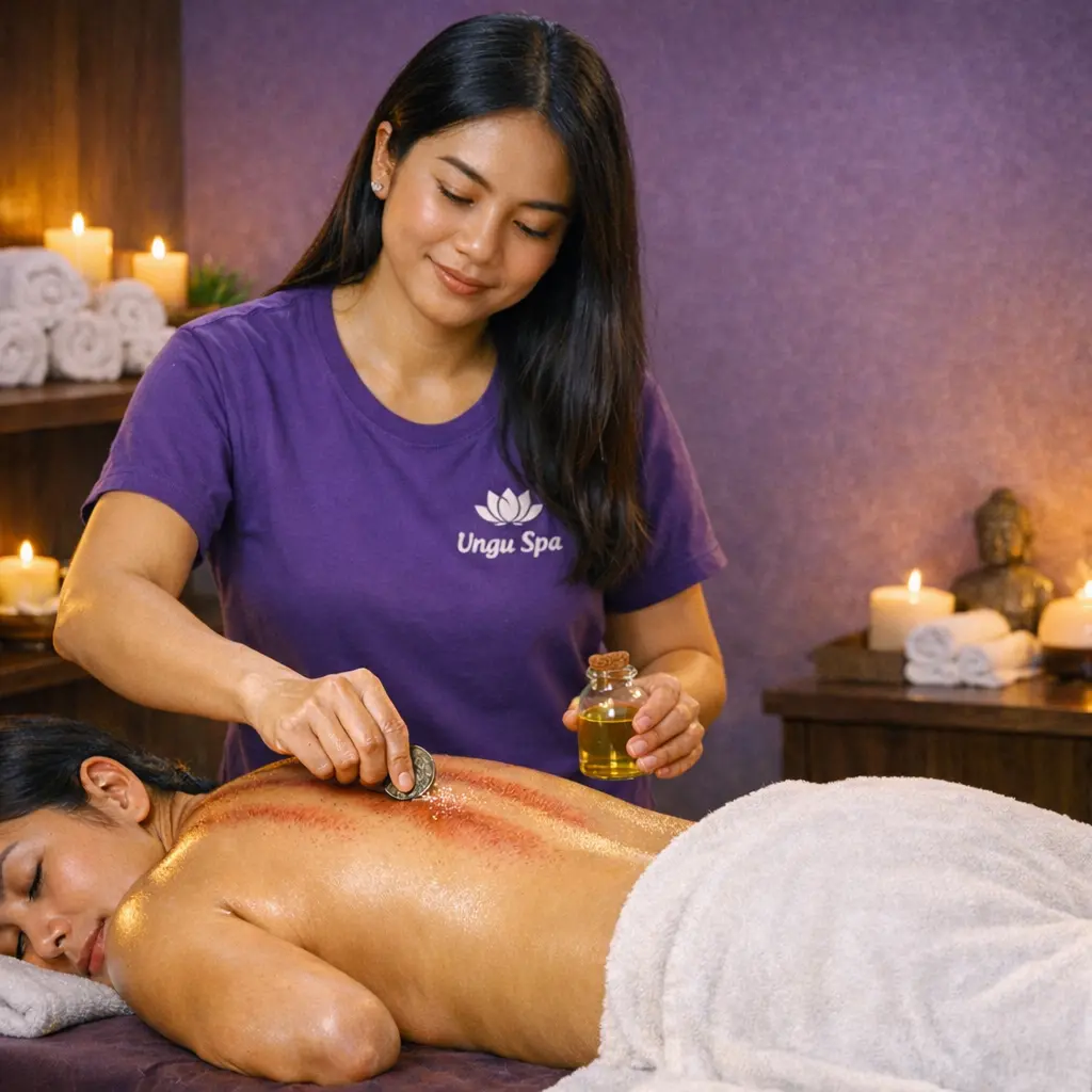 Paket spa dan kerokan Ungu Spa